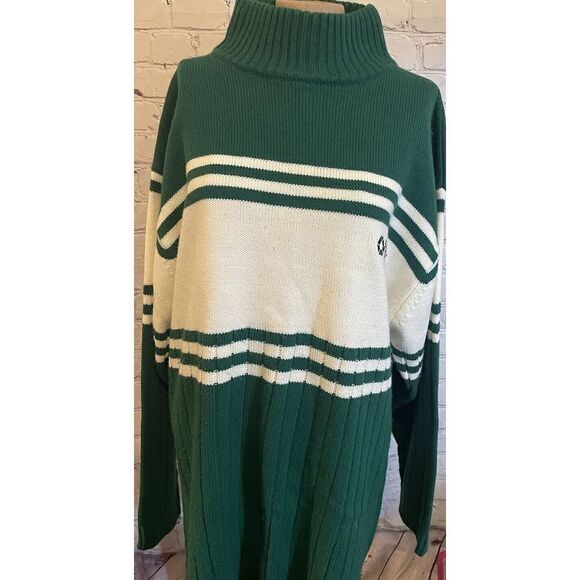 South Pole Y2K Sweater XL Green And White‎ - Picture 2 of 5
